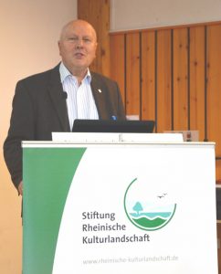 Prof. em. Dr. Wolfgang Schumacher, stv. Vorstandsvorsitzender Stiftung Rheinische Kulturlandschaft