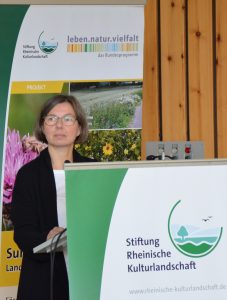 Ulrike Thiele, Leiterin koordinierende Stelle Vertragsnaturschutz Landesamtes für Natur, Umwelt und Verbraucherschutz NRW